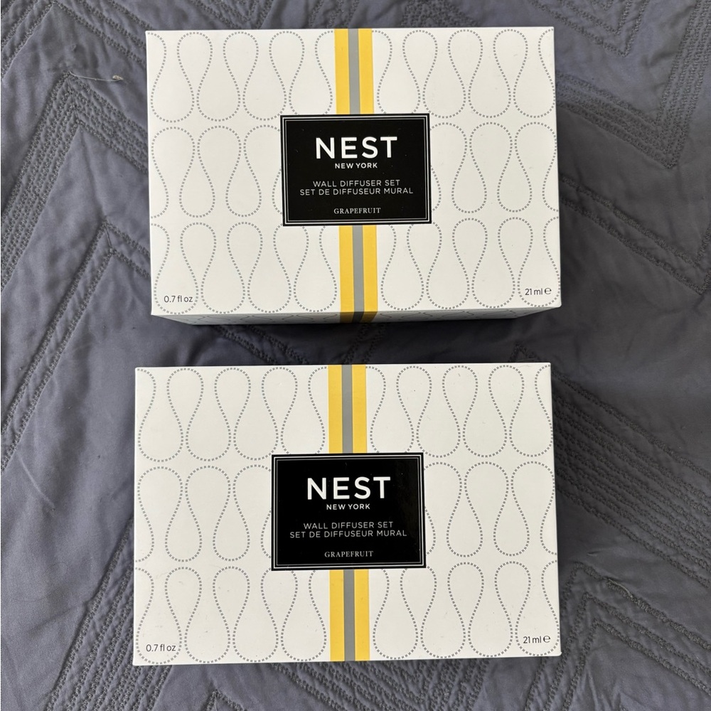 2 Nest Diffuser Sets in Grapefruit - Unused and Unopened